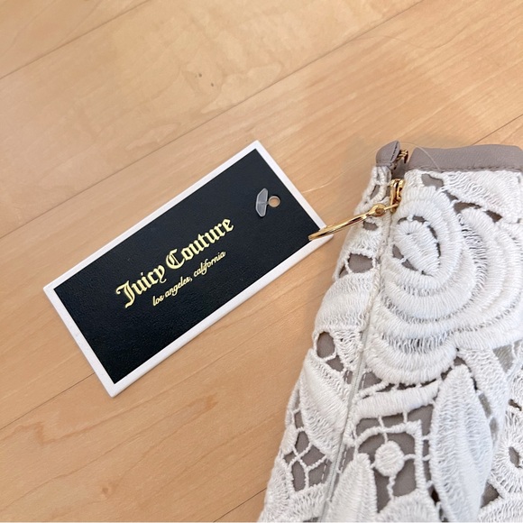 NWT Juicy Couture Guipuere Lace Skirt - Angel - Picture 5 of 7